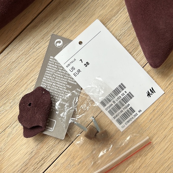 Suede HM high heels - Picture 11 of 15